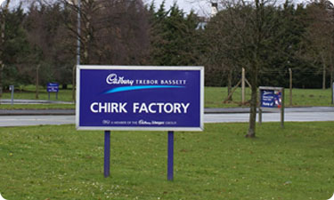 Cadbury's Chirk Factory
